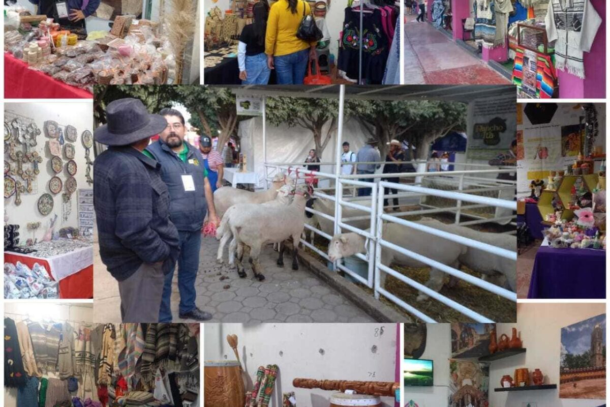 Exposición Ganadera y Venta de Productos Artesanales en la Feria de Tlaxcala 2024